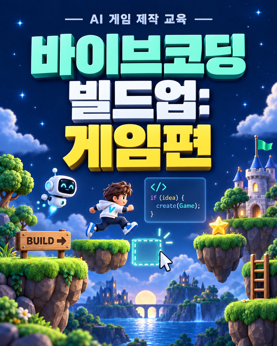 <바이브코딩 빌드업: 게임 편> 수강생 모집